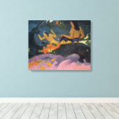 Fatata te Miti (door het Zee) - Paul Gauguin Canvas Afdruk (Insitu (Houten vloer))