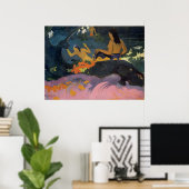 Fatata te Miti (door het Zee) - Paul Gauguin Print (Thuiskantoor)