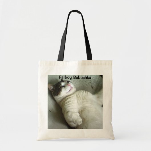 Fatboy Babushka ligt neer Tote Bag (Voorkant)