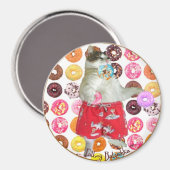 FATBOY BABUSHKA RONDE DONUT MAGNEET 6 14 13 (Voorkant / Achterkant)