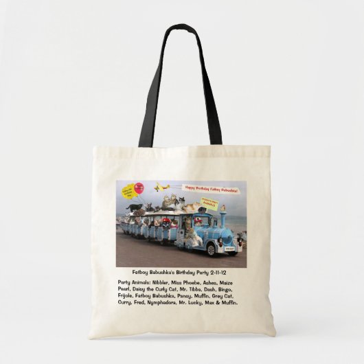 Fatboy Babushka's Birthday Party Canvas tas (Voorkant)