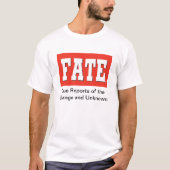 Fate Magazine Logo Apparel T-shirt (Voorkant)