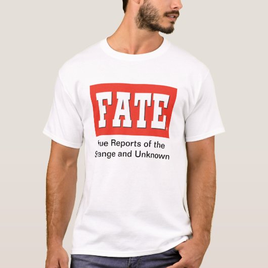 Fate Magazine Logo Apparel T-shirt (Voorkant)