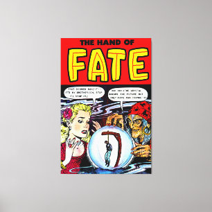 Fate the Witch Fortune Teller  Comics Canvas Afdruk