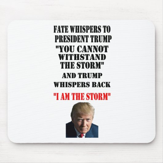 FATE WHISPERS AAN DE TRUMP VAN HET PRESIDENT MUISMAT (Voorkant)