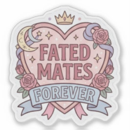 Fated Mates Forever - Romantasy Boek Sticker