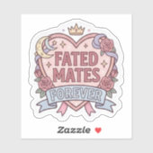 Fated Mates Forever - Romantasy Boek Sticker (Vel)
