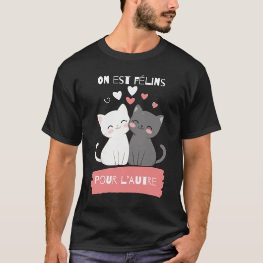 Fatelijke kat t-shirt (Voorkant)
