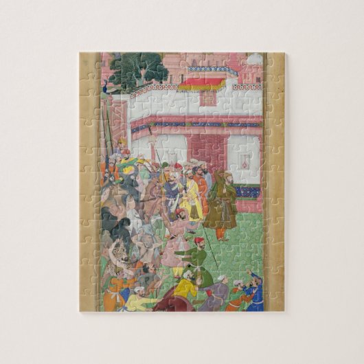 Fatepur Sikiri, 1573: Hasain Quli Khan-l Jahan pre Legpuzzel (Verticaal)