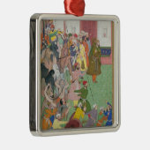 Fatepur Sikiri, 1573: Hasain Quli Khan-l Jahan pre Metalen Ornament (Rechts)