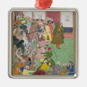 Fatepur Sikiri, 1573: Hasain Quli Khan-l Jahan pre Metalen Ornament