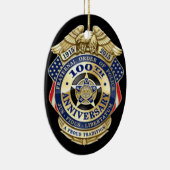 Faterneale orde van politie keramisch ornament (Rechts)