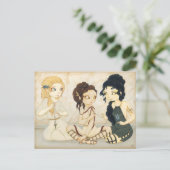 Fates - Griekse mythologische postkaart (Staand voorkant)