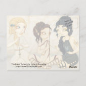 Fates - Griekse mythologische postkaart (Achterkant)