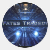 FATES TRAGEDIE STICKERS (Voorkant)