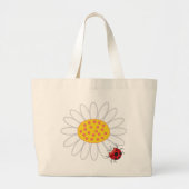 fatfatin Daisy & Ladybug Fun Cute Canvas tas (Voorkant)