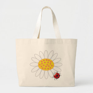 fatfatin Daisy & Ladybug Fun Cute Canvas tas