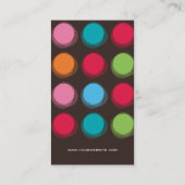 fatfatin Fuzzy Stippen Profielkaart Visitekaartje (Achterkant)