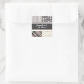 fatfatin Retro Coffee Combo Birthday Sticker (Tas)
