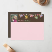 fatfatin Sweet Cherry Cupcakes Notitiekaartje (Voorkant / Achterkant in situ)