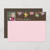 fatfatin Sweet Cherry Cupcakes Notitiekaartje (Voorkant / Achterkant)