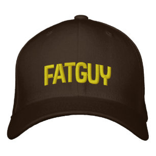 Fatguy geborduurd Pet
