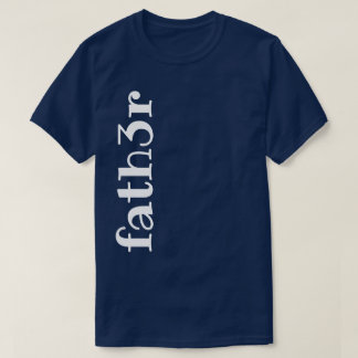 fath3r one side t-shirt