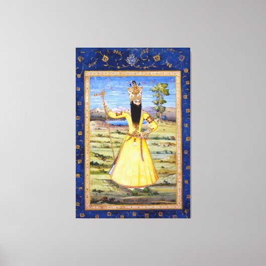 Fath Ali Fatali Shah Qajar King Canvas Afdruk (Voorkant)