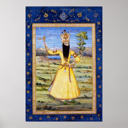 Fath Ali Fatali Shah Qajar King Poster (Voorkant)