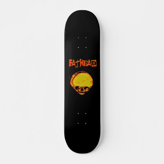 FatHead Persoonlijk Skateboard (Voorkant)
