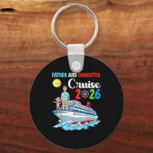 Father &amp; Daughter Cruise 2026 Family Vacation  Sleutelhanger (Voorkant)