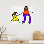 Father And Daughter Poster (Keuken)