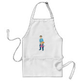 Father And Daughter Standaard Schort (Voorkant)