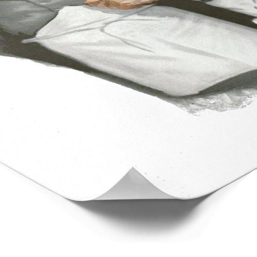 FATHER and Son Canvas Poster (Hoek)
