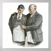 FATHER and Son Canvas Poster (Voorkant)