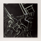 Father and Son Jigsaw Puzzle Legpuzzel (Verticaal)