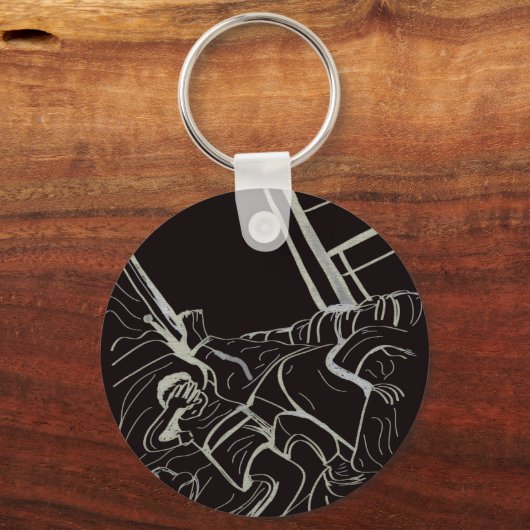 Father and Son Keychain (Achterkant)