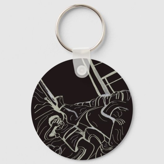 Father and Son Keychain (Achterkant)