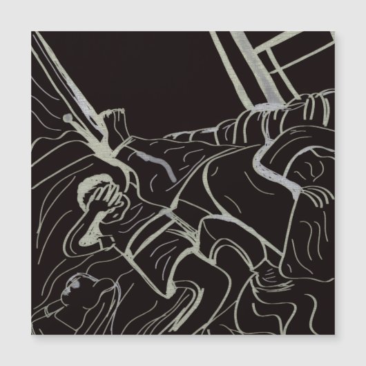 Father and Son Magnetic Card (Voorkant)