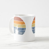 Father And Son Matching Fishing Partners Koffiemok (Voorkant links)