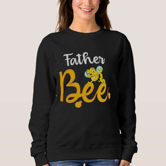 Father Bee Matching Family First Bee Day Outfits Trui (Voorkant)