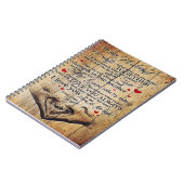 Father Birthday Gift | Brief aan mijn man Notitieboek (Linkerzijde)