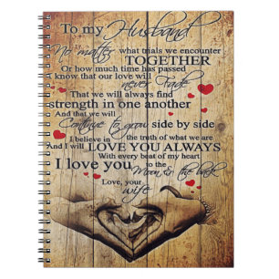 Father Birthday Gift   Brief aan mijn man Notitieboek