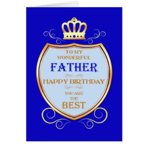 Father Birthday with Shield