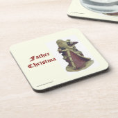 FATHER CHRISTAS BIER ONDERZETTER (Linkerzijde)