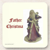 FATHER CHRISTAS BIER ONDERZETTER (Voorkant)