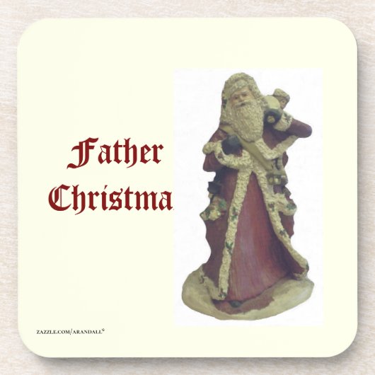 FATHER CHRISTAS BIER ONDERZETTER (Voorkant)