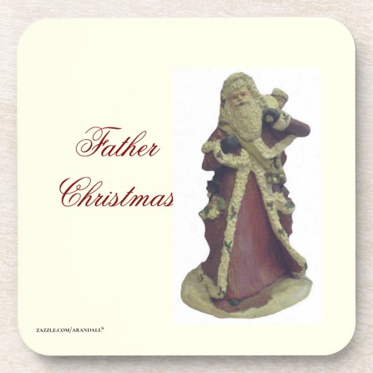 FATHER CHRISTAS BIER ONDERZETTER (Voorkant)