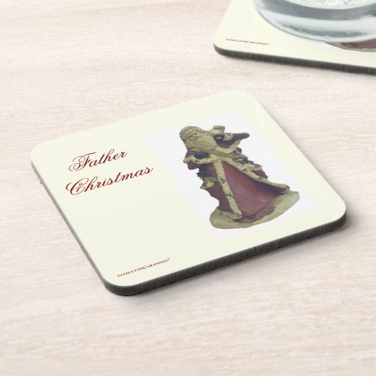 FATHER CHRISTAS BIER ONDERZETTER (Linkerzijde)