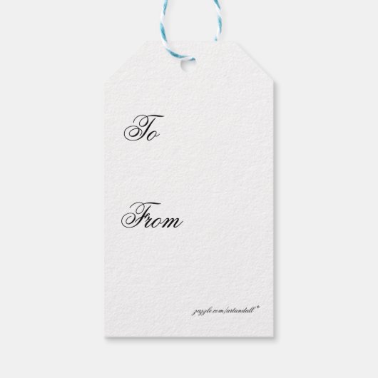 FATHER CHRISTAS CADEAULABEL (Achterkant)